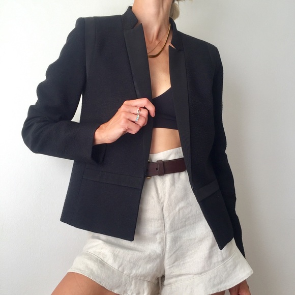 Sandro Jacquard Tailored Jacket Size Small - Picture 2 of 12